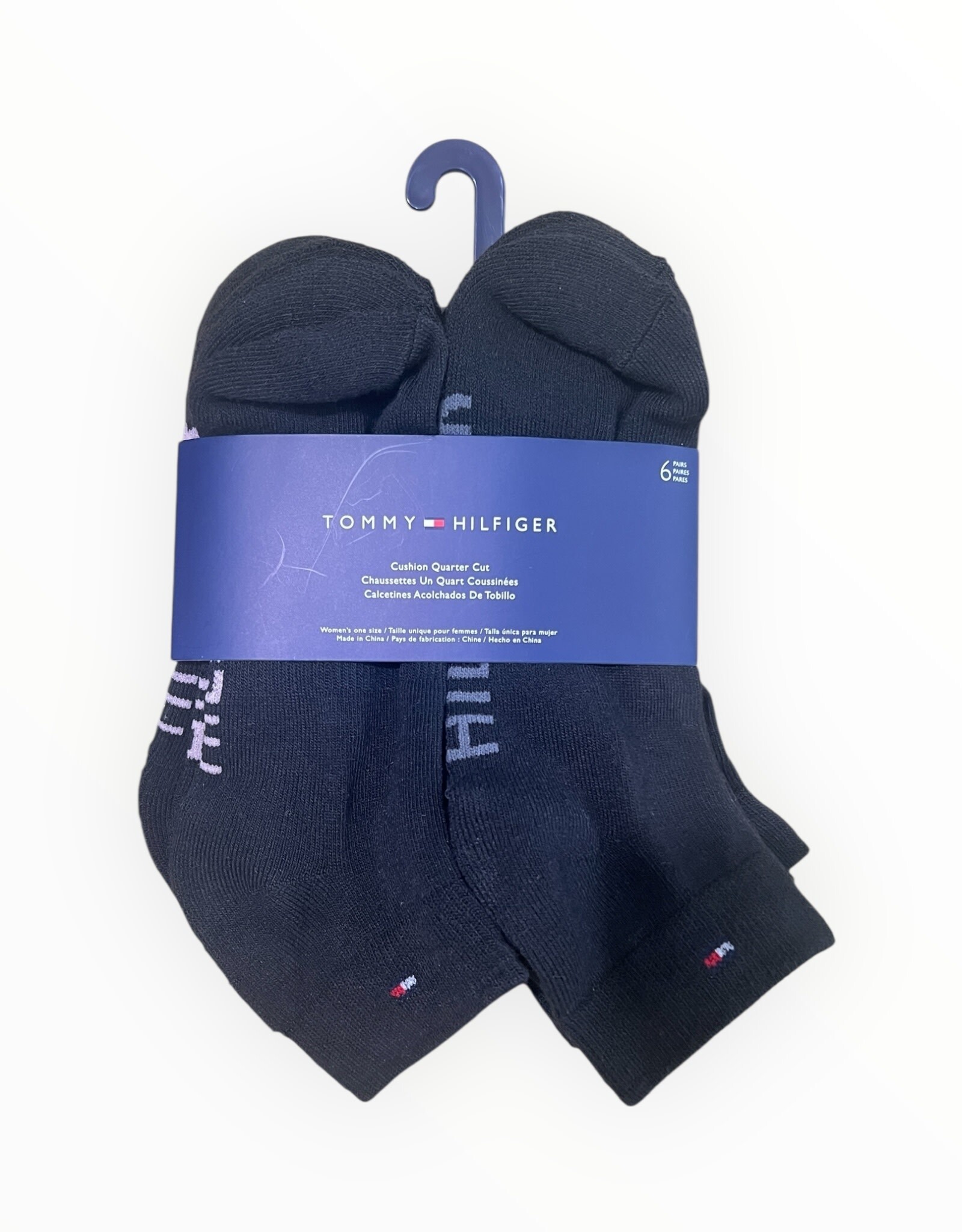 Tommy Hilfiger Tommy Hilfiger 6-Pairs Cushion Quarter Cut Socks