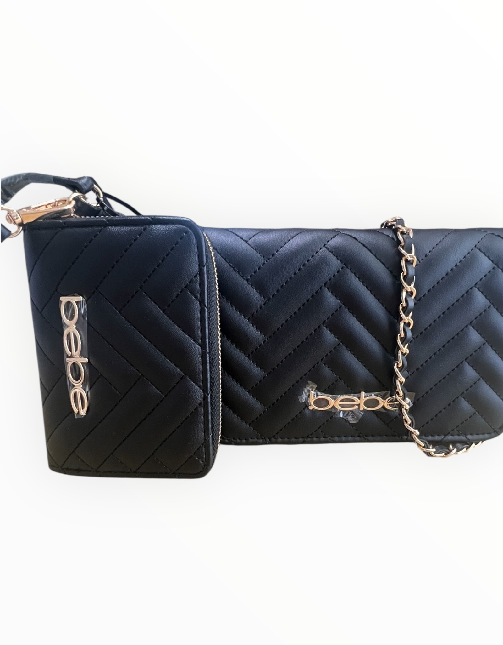 Bebe Bebe Crossbody + Removable Wristlet