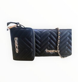 Bebe Bebe Crossbody + Removable Wristlet