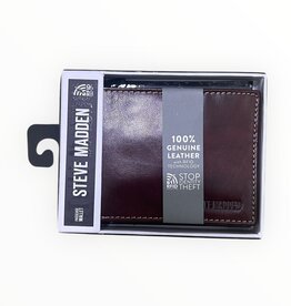 Steve Madden Steve Madden Genuine Leather Bifold Wallet