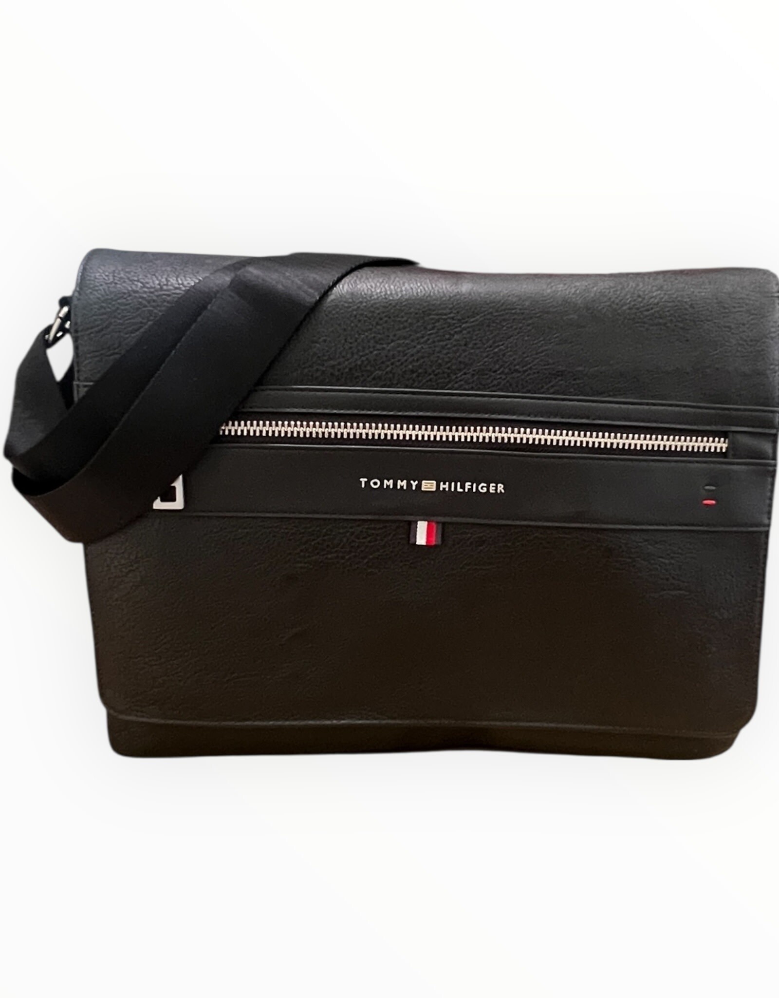 Tommy Hilfiger Tommy Hilfiger Leather Laptop Bag