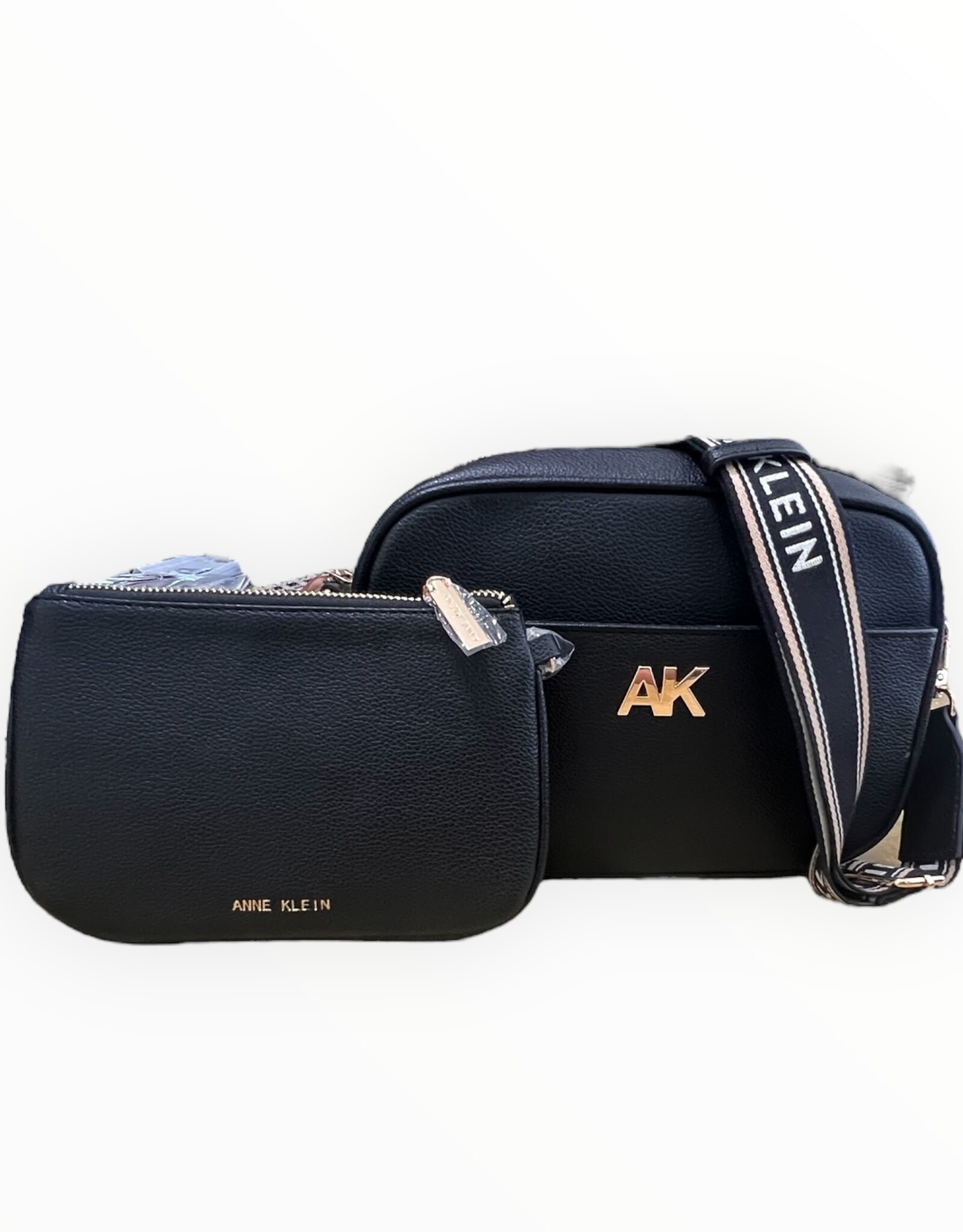 Anne Klein Anne Klein Crossbody Bag Top Zip + Wristlet