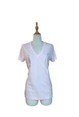 Lacoste Lacoste Women’s T-Shirt V-Neck 100% Cotton