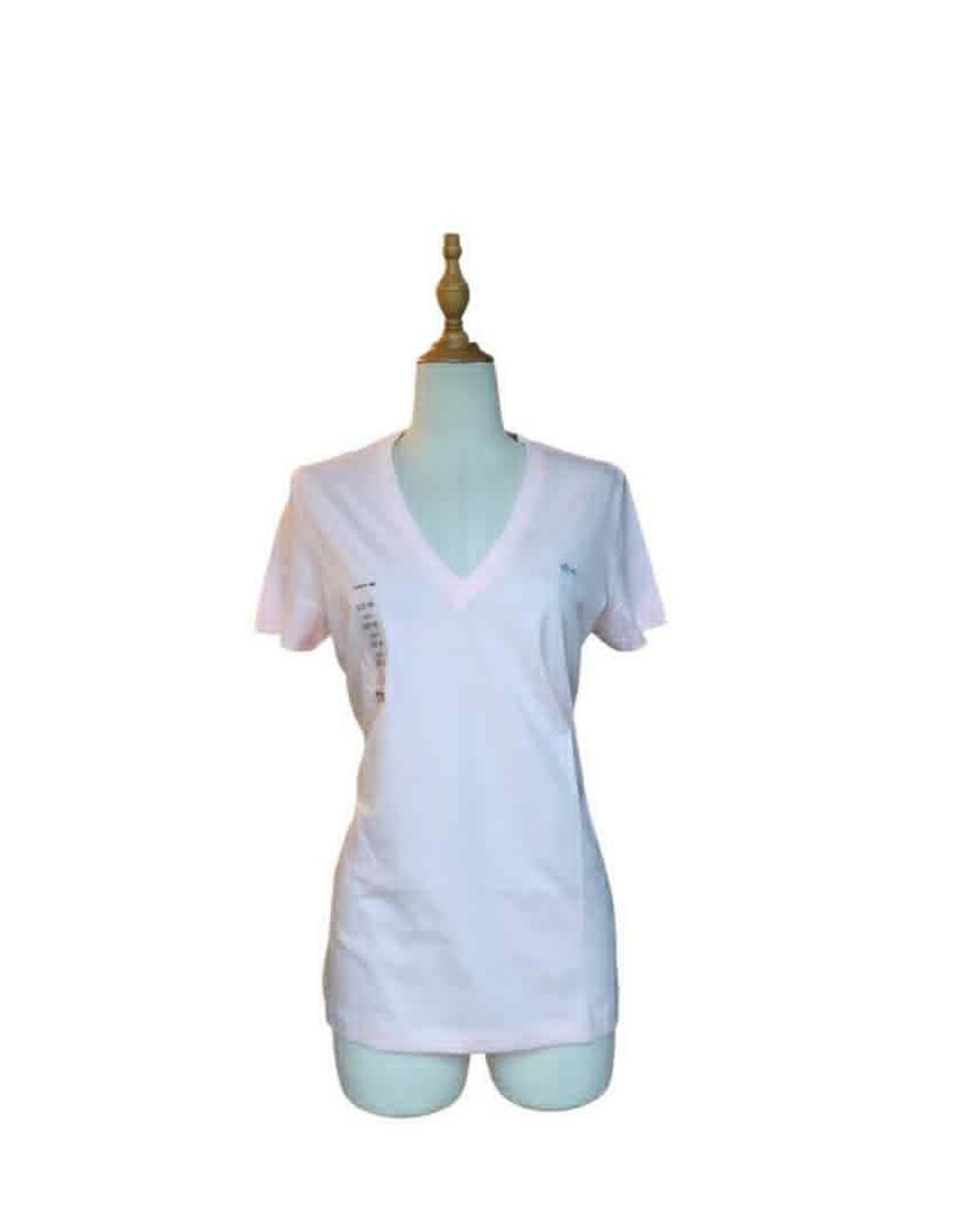 Lacoste Lacoste Women’s T-Shirt V-Neck 100% Cotton