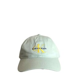 Calvin Klein Calvin Klein Cap Yellow Monogram & Blue Logo