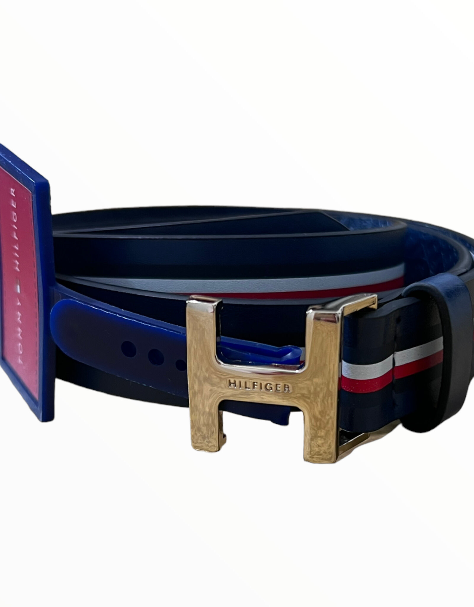Tommy Hilfiger Tommy Hilfiger H Buckle Belt with Print