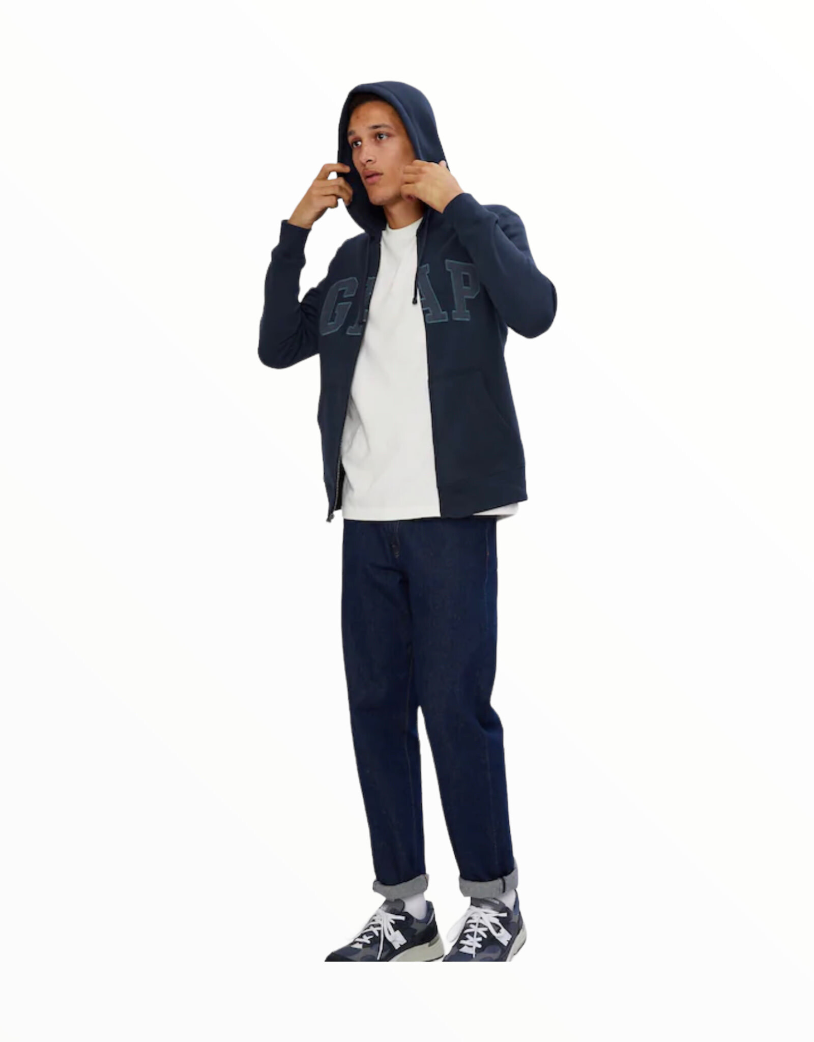 Gap Gap Logo Zip Hoodie Men’s