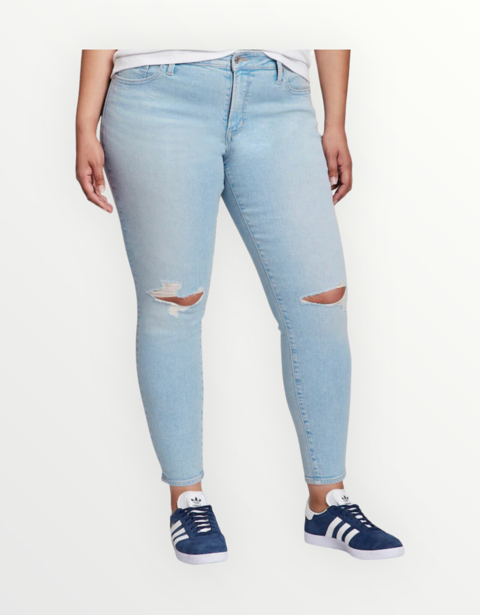 Gap Gap Mid-Rise Destructed Universal Legging Jeans with Washwell
