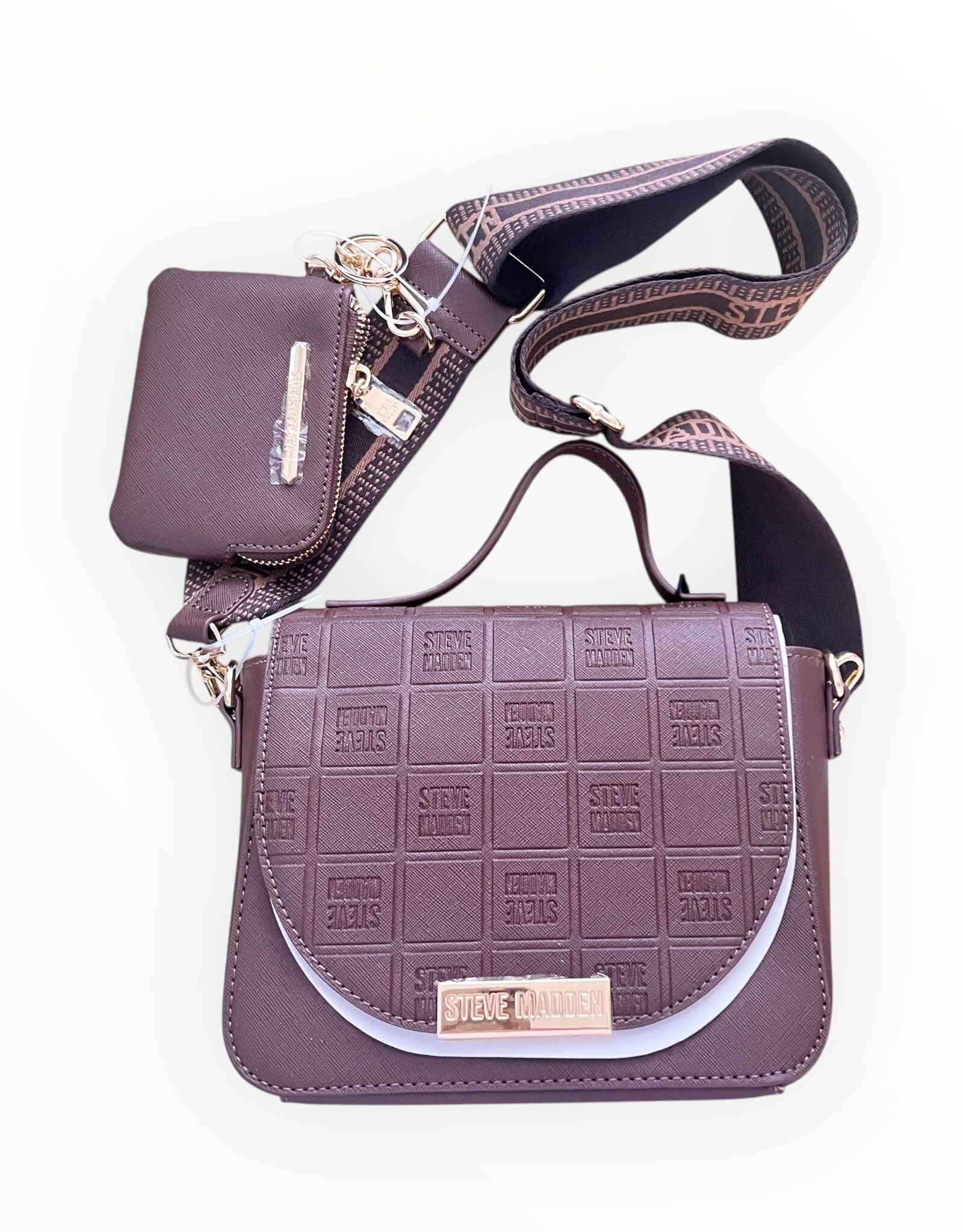 Steve Madden Steve Madden BMelodie Web Crossbody with Coin Purse