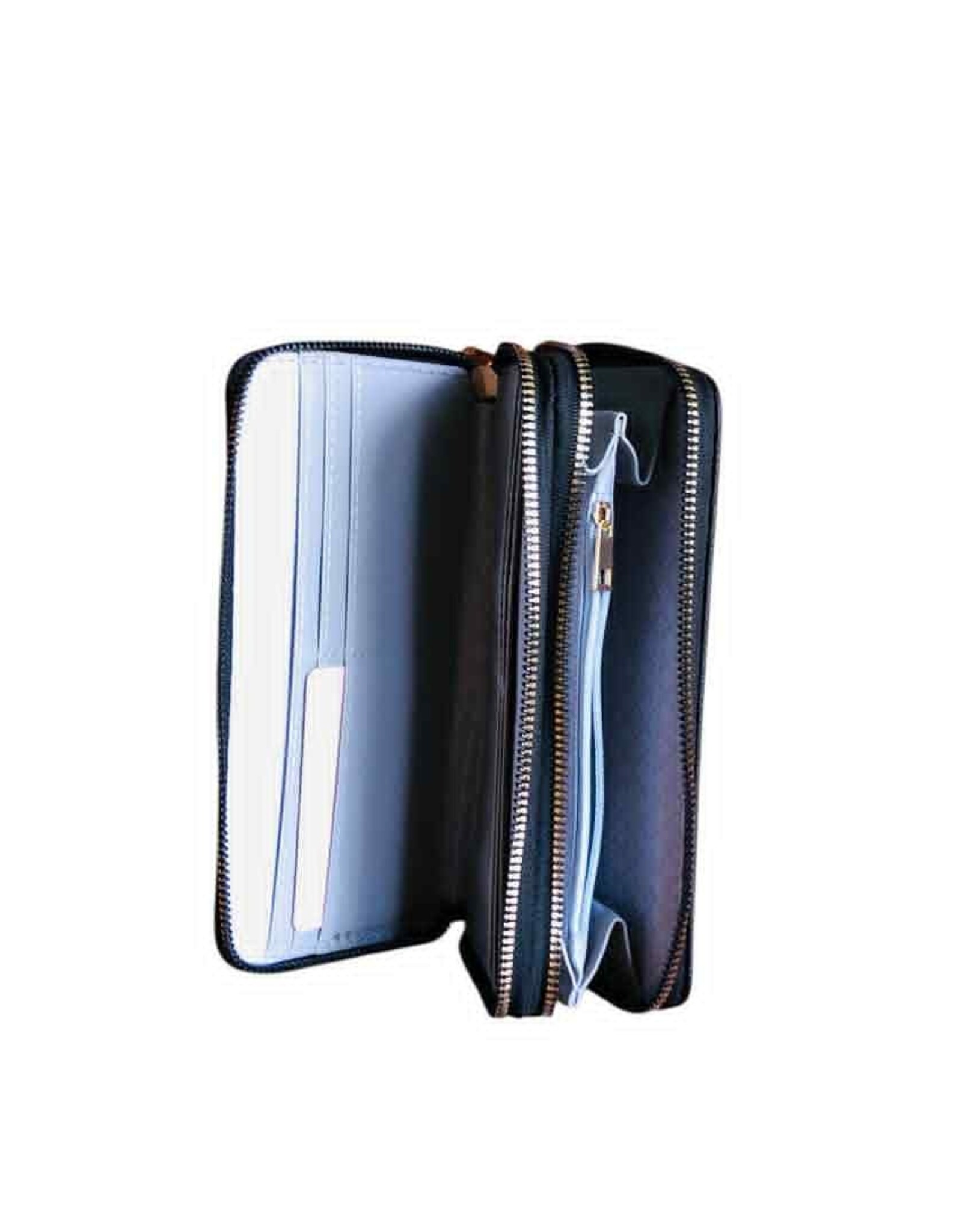 Daisy Fuentes Daisy Fuentes Medium Zip Leather Wallet