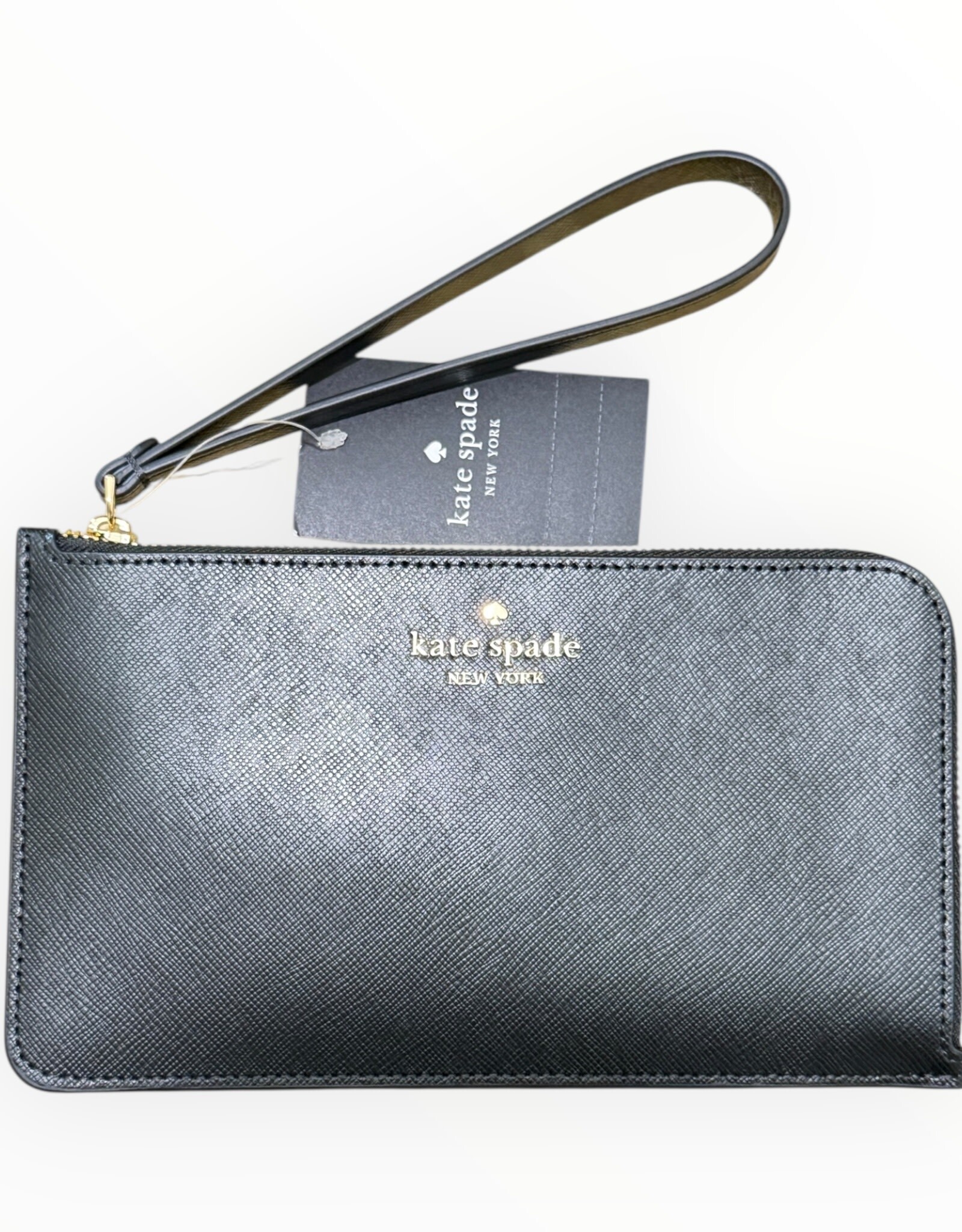 Kate Spade Kate Spade Lucy Saffiano Leather Medium L Zi Wristlet
