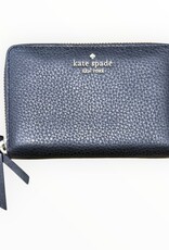 Kate Spade Kate Spade Knott Pebbled Medium Zip Wallet