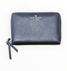 Kate Spade Kate Spade Knott Pebbled Medium Zip Wallet