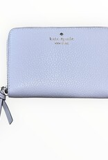 Kate Spade Kate Spade Knott Pebbled Medium Zip Wallet