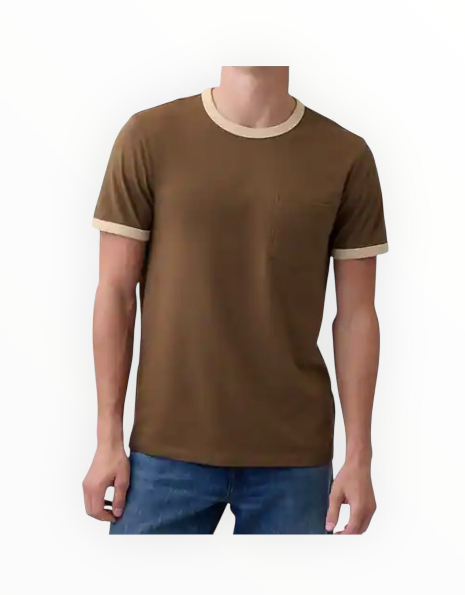 Gap Gap Everyday Soft Ringer Pocket T-Shirt