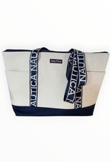 Nautica Nautica Canvas Tote Top Zip
