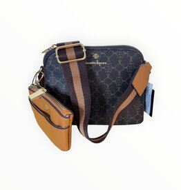Nanette Lepore Nanette Lepore Crossbody + Coinpurse Top Zip Leather