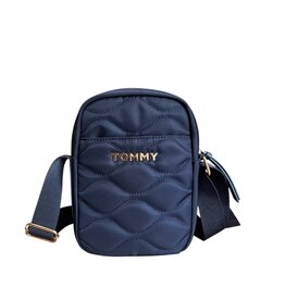 Tommy Hilfiger Tommy Hilfiger Phone Crossbody Nylon Top Zip Front Pocket
