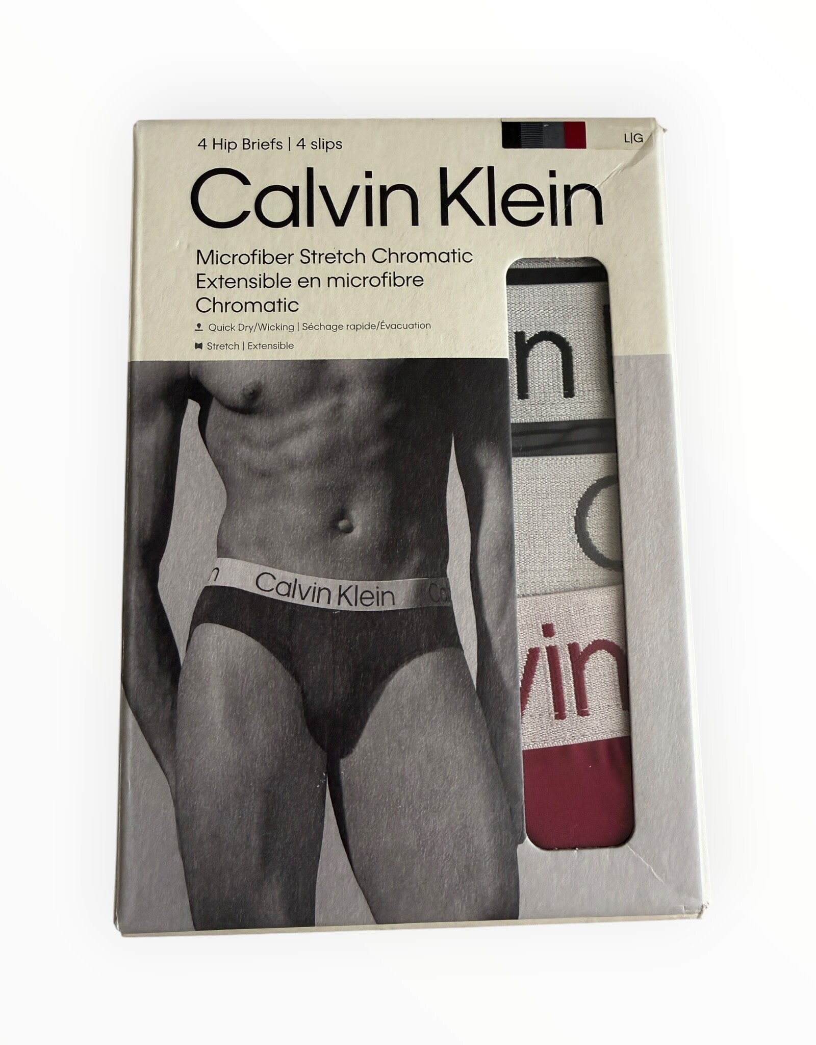 Calvin Klein Calvin Klein Hip Briefs 4-Pack Microfiber Stretch