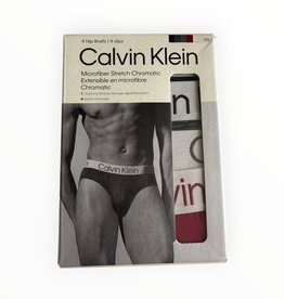 Calvin Klein Calvin Klein Hip Briefs 4-Pack Microfiber Stretch