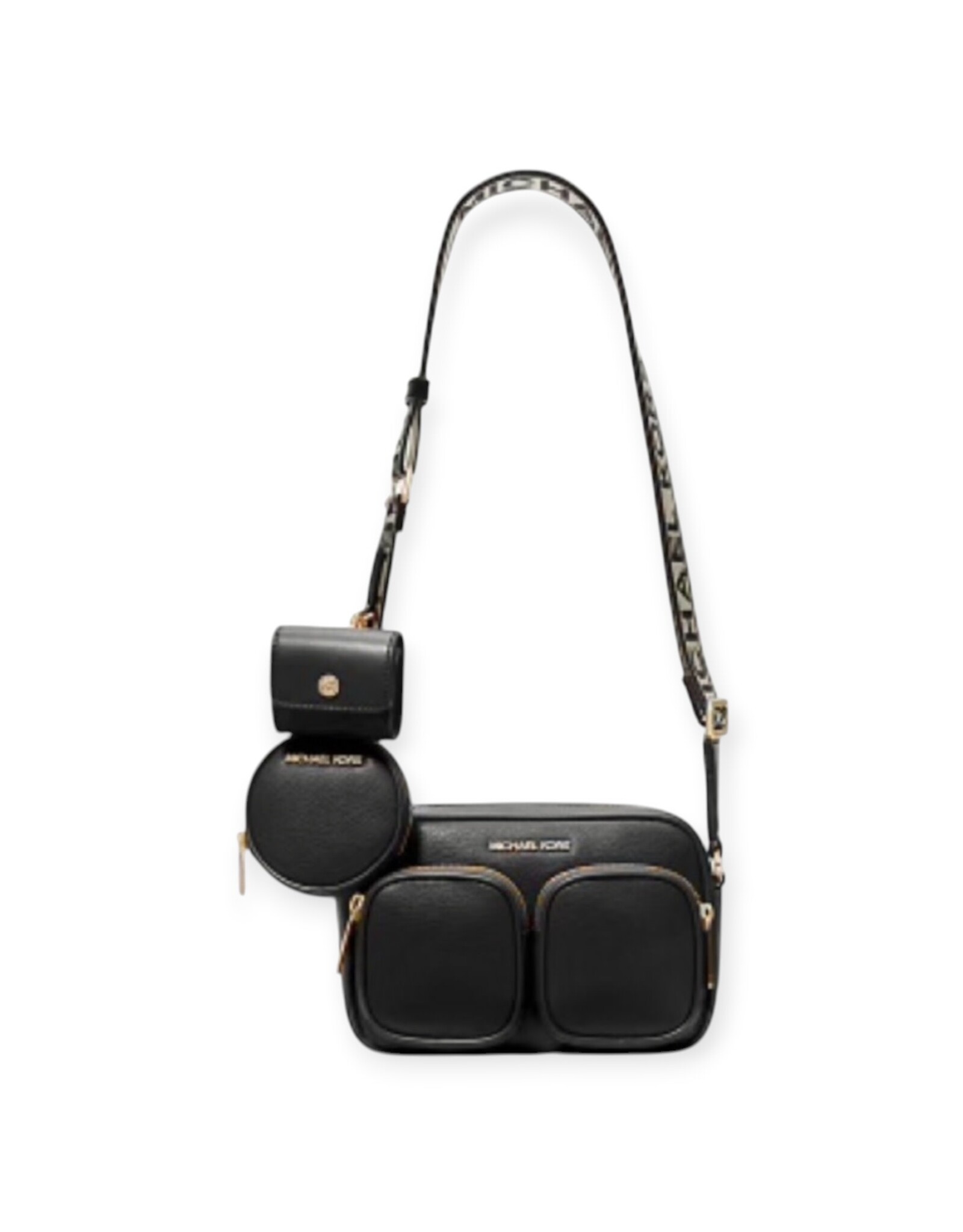 Michael Kors Michael Kors Crossbody Medium Zipped Pockets at the front Detachable Coin Purse + Key Purse