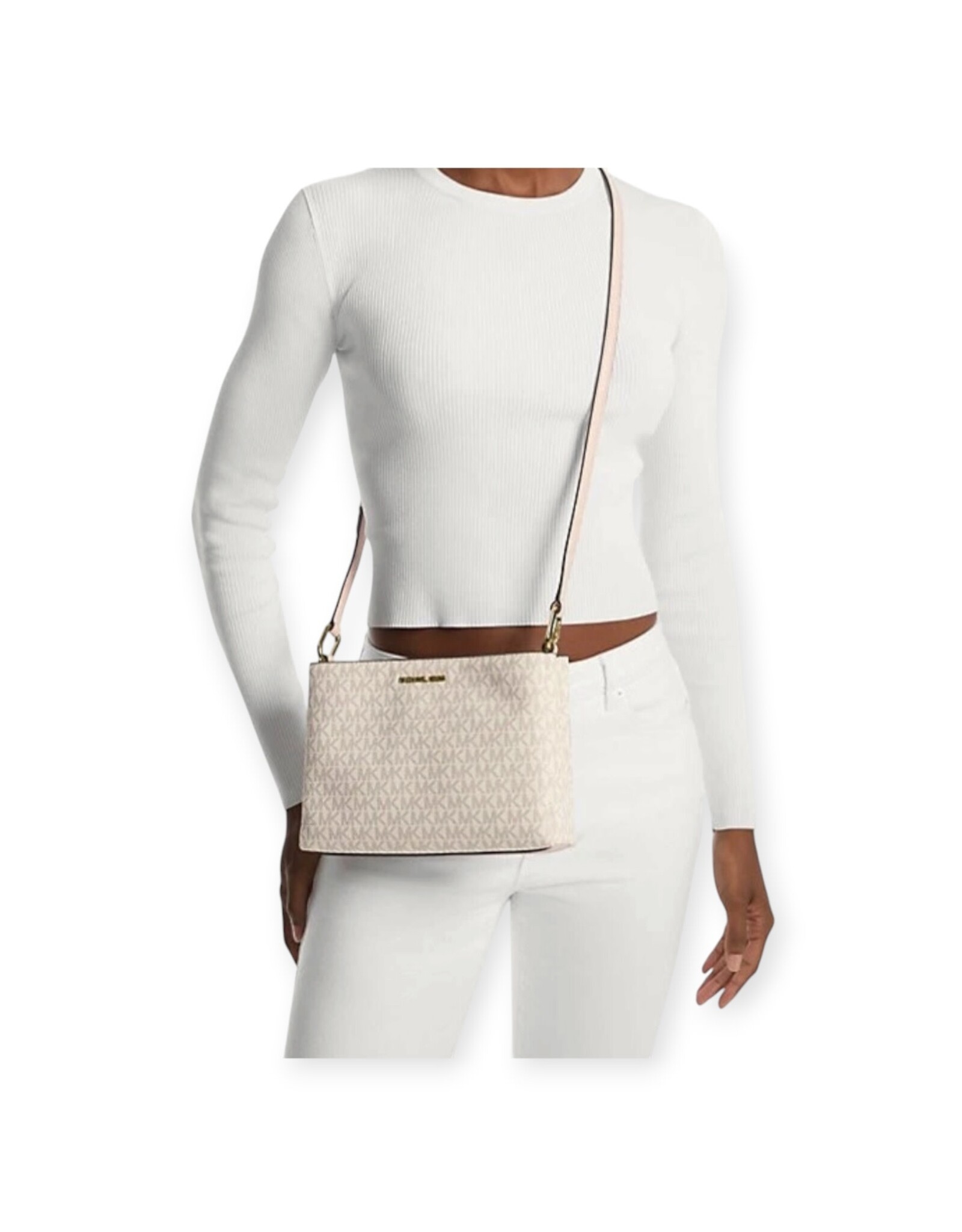Michael Kors Michael Kors Trisha Crossbody Medium Triple Compartment