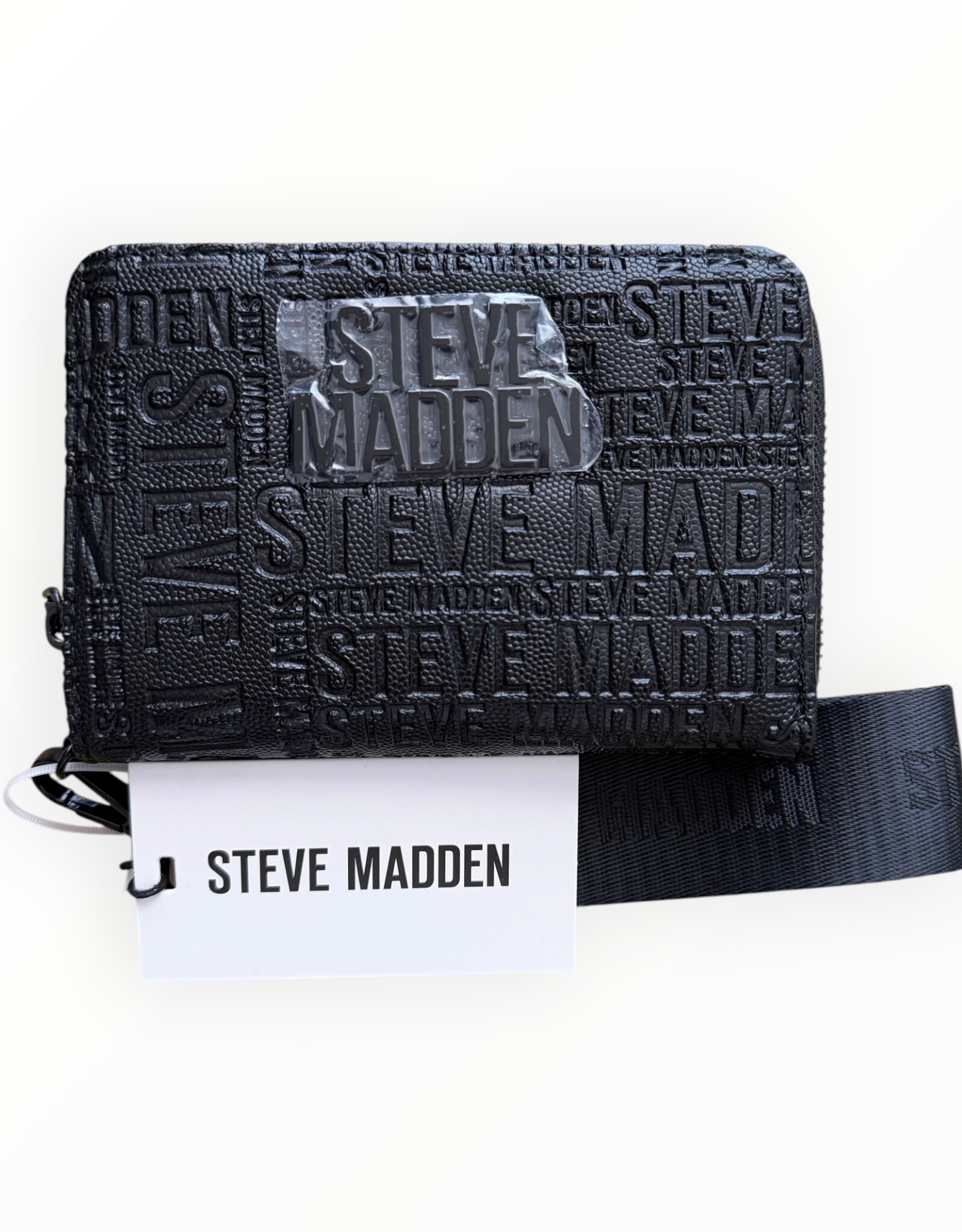 Steve Madden Steve Madden Medium Wallet Card Case Holder Wristlet Leather