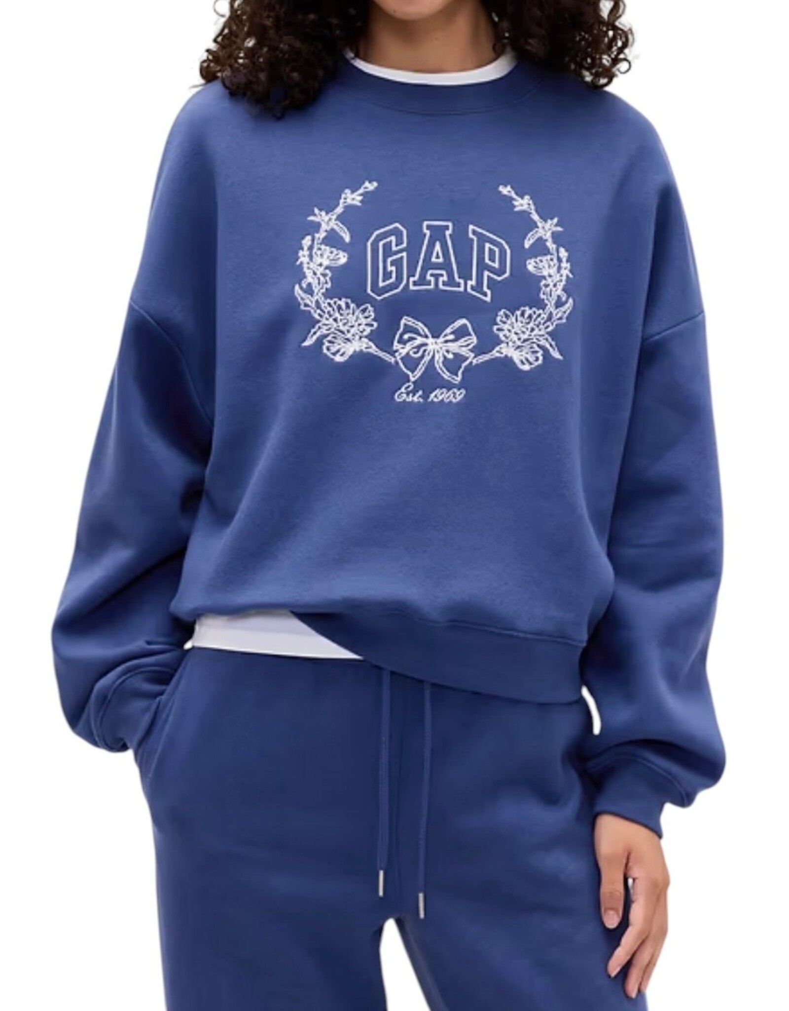 Gap Gap Sweatshirt Relaxed Wedge Logo