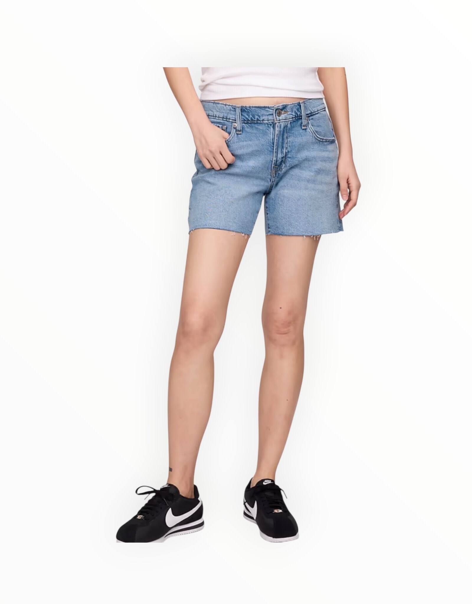 Gap Gap Denim Shorts 5” Mid Rise Soft Denim