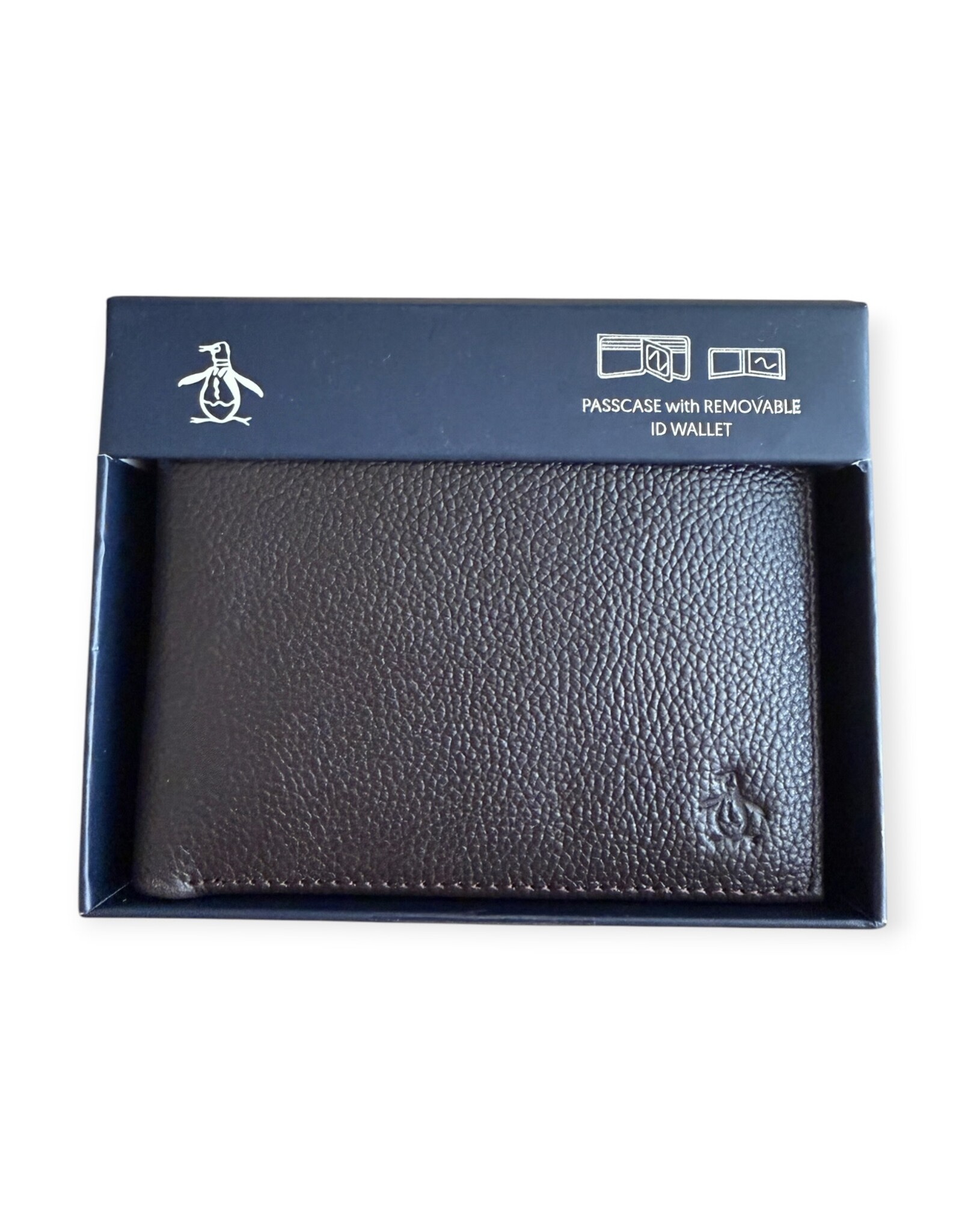 Penguin Penguin Passcase Wallet Leather with Removable ID Wallet