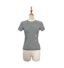 Calvin Klein Calvin Klein T-Shirt Striped Contour Rib Logo