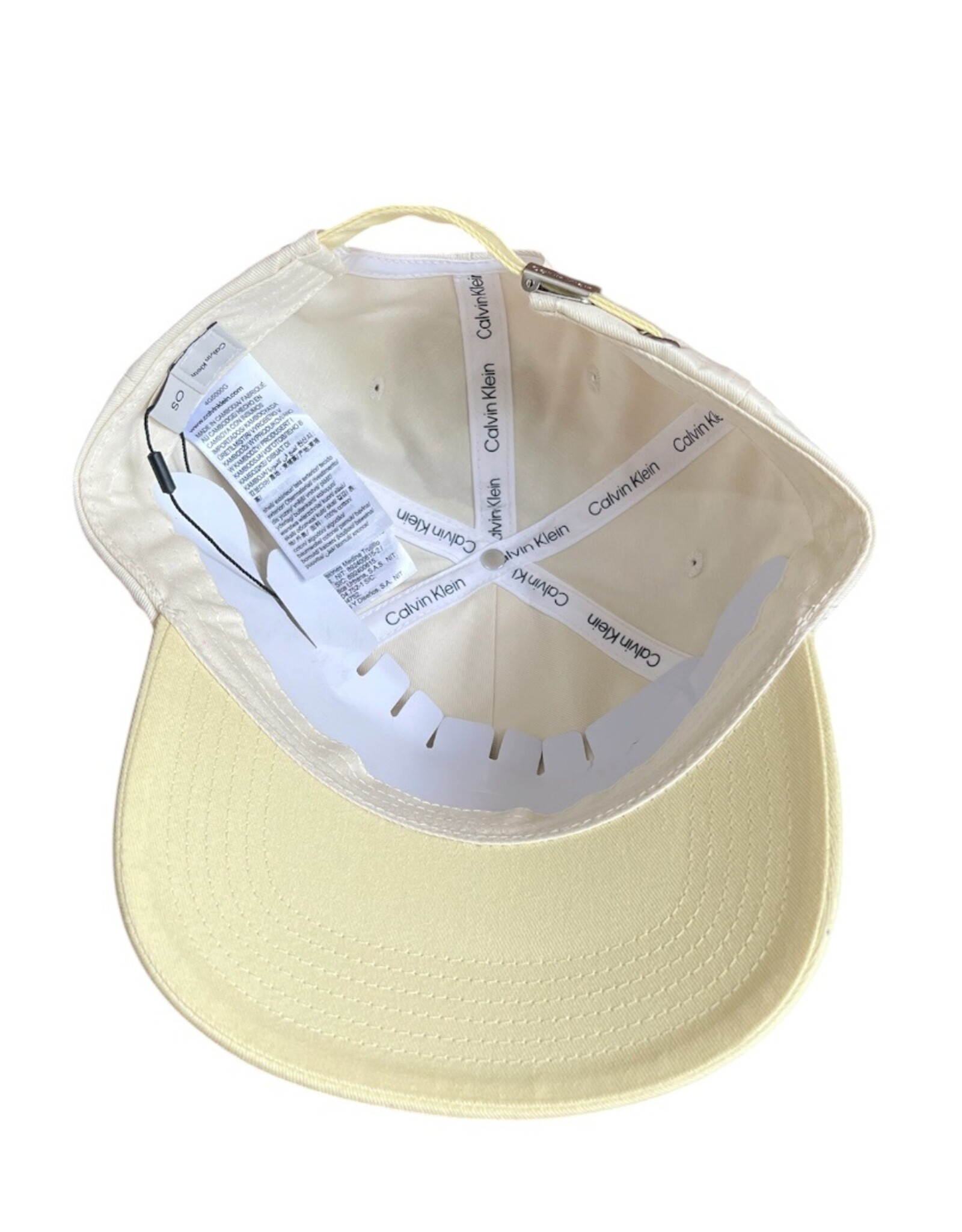 Calvin Klein Calvin Klein Cap Monogram Embroidered Colorblock