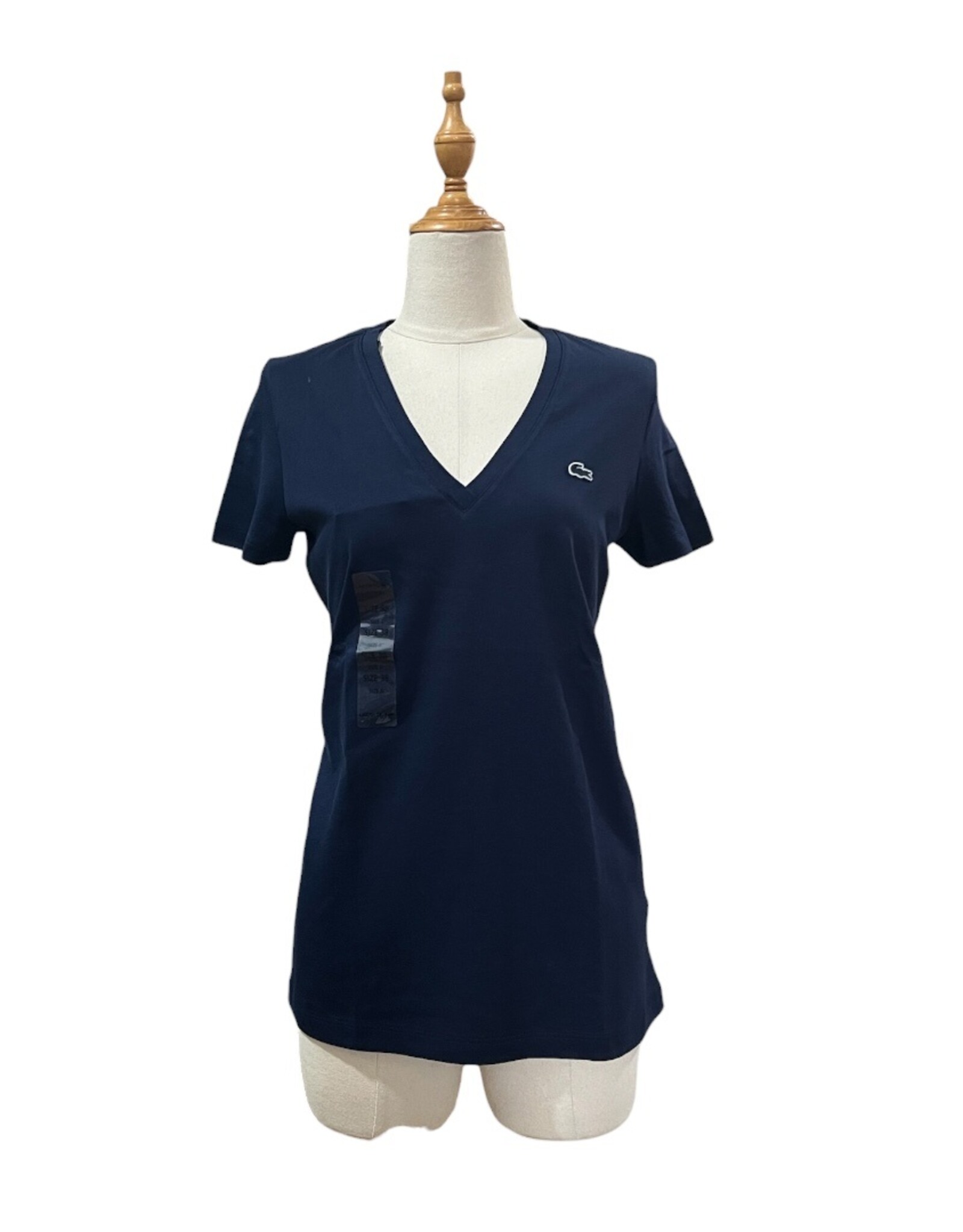 Lacoste Lacoste V-Neck T-Shirt 100% Cotton