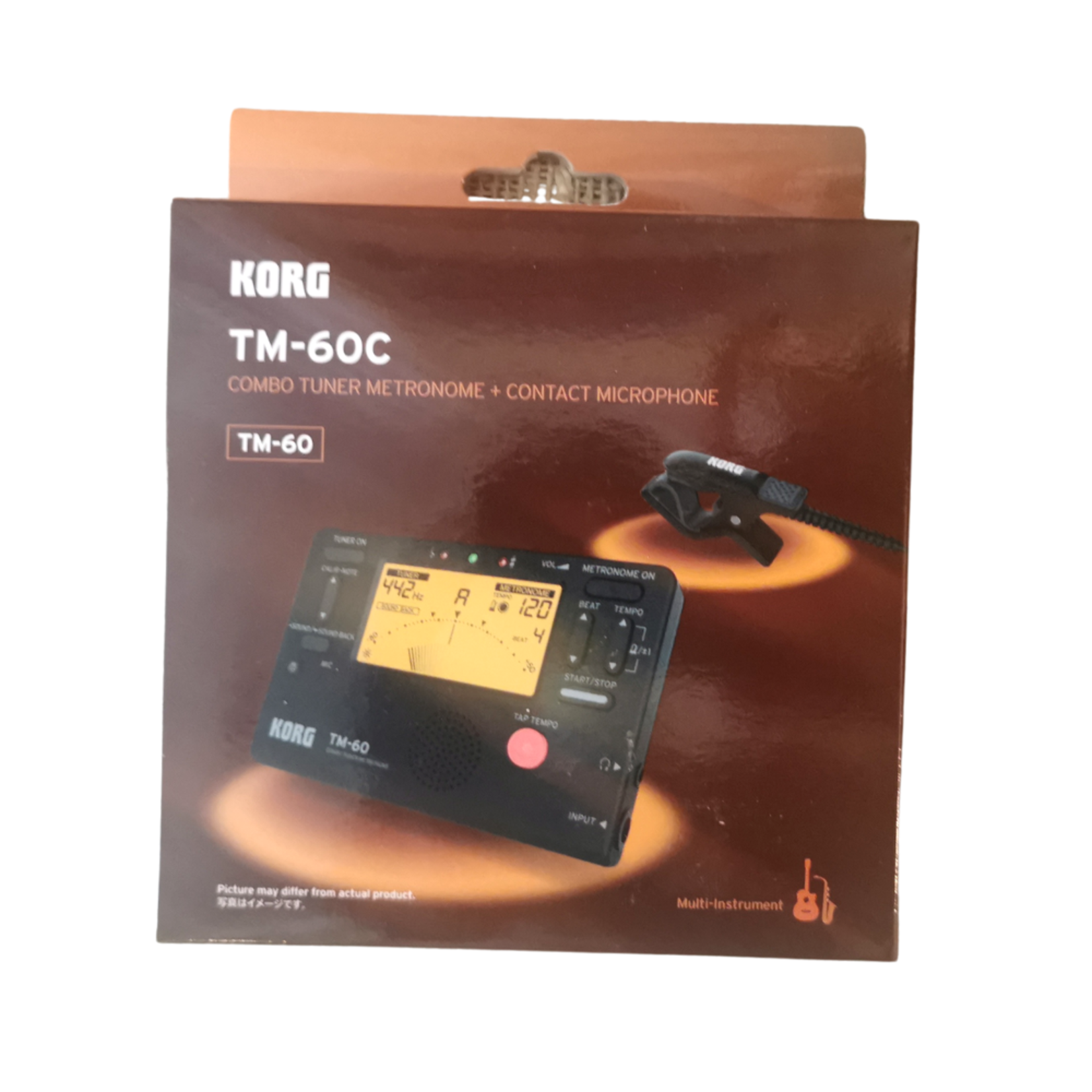 Accordeur/Métronome avec micro pince Korg TM-60