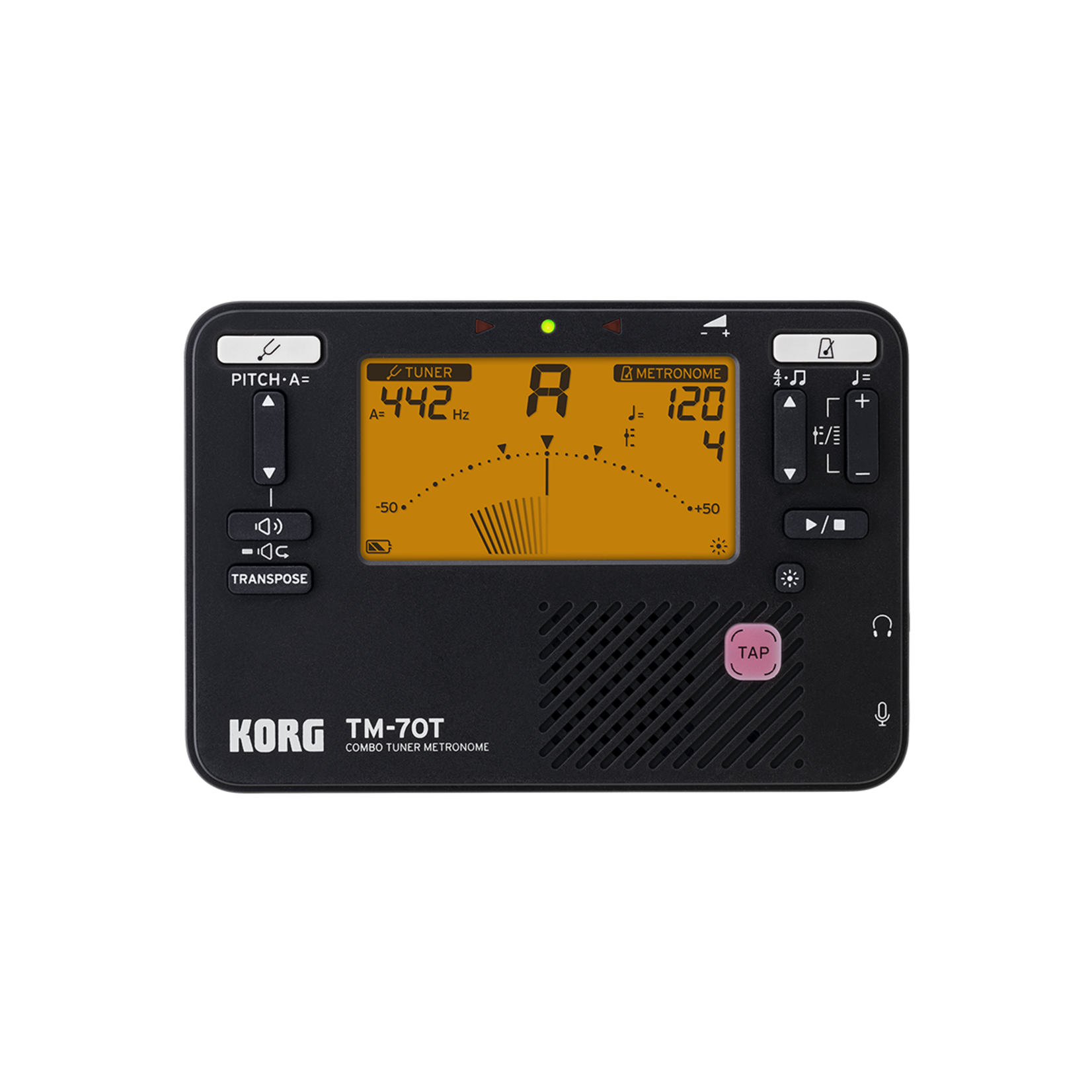 Accordeur et Métronome portable KORG TM70 noir