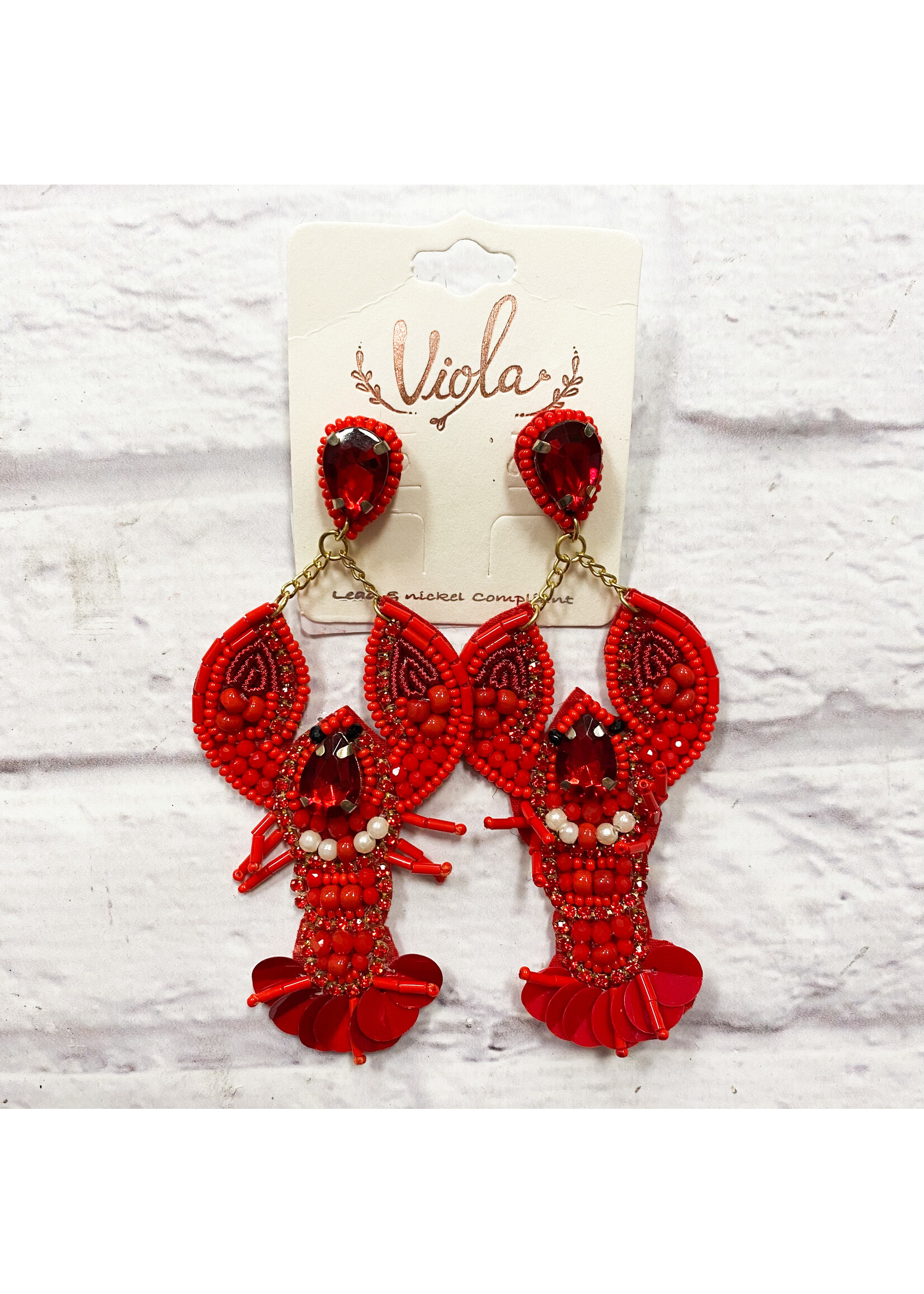 Beaded Crawfish EAR