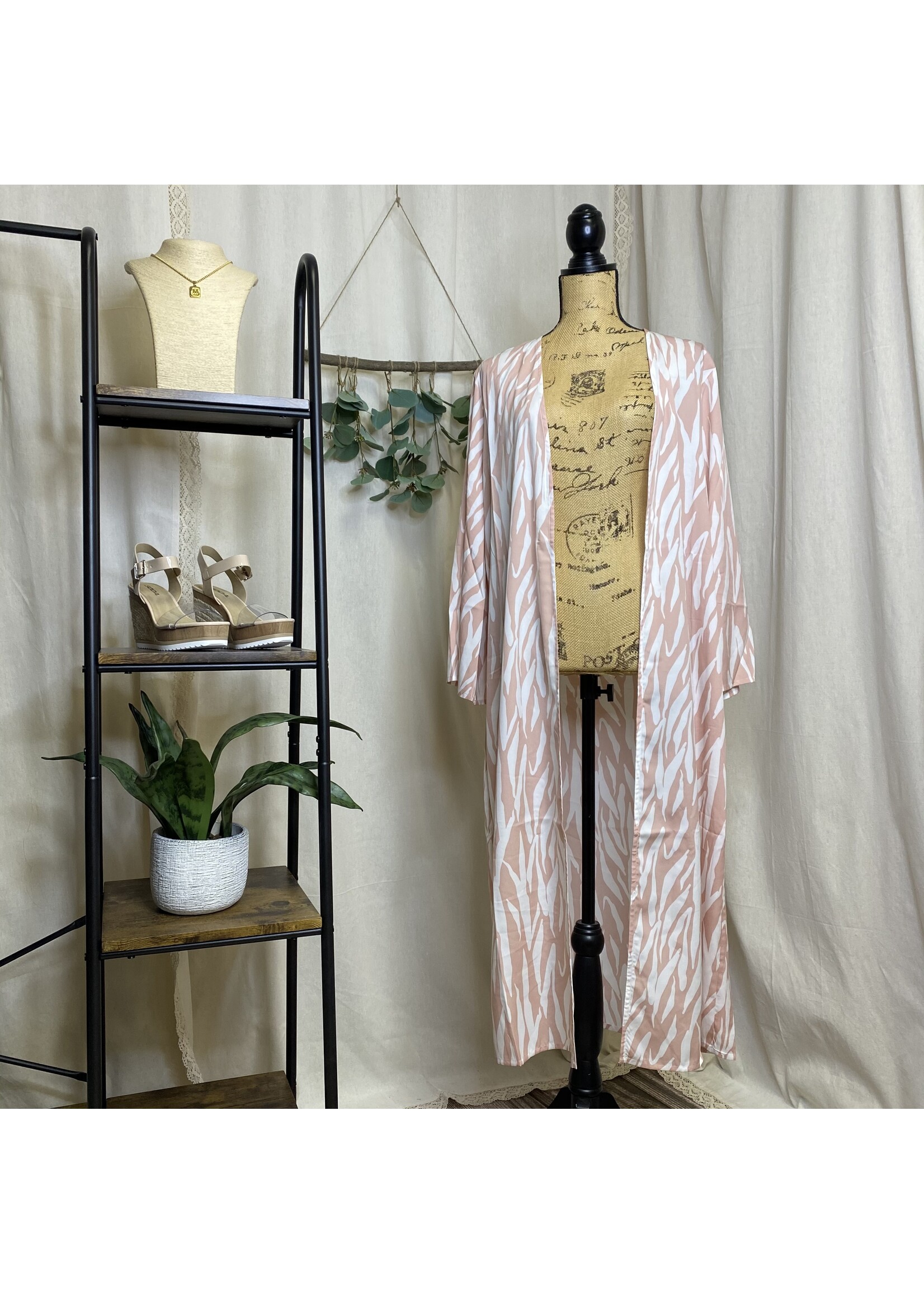 Zena Zebra Kimono