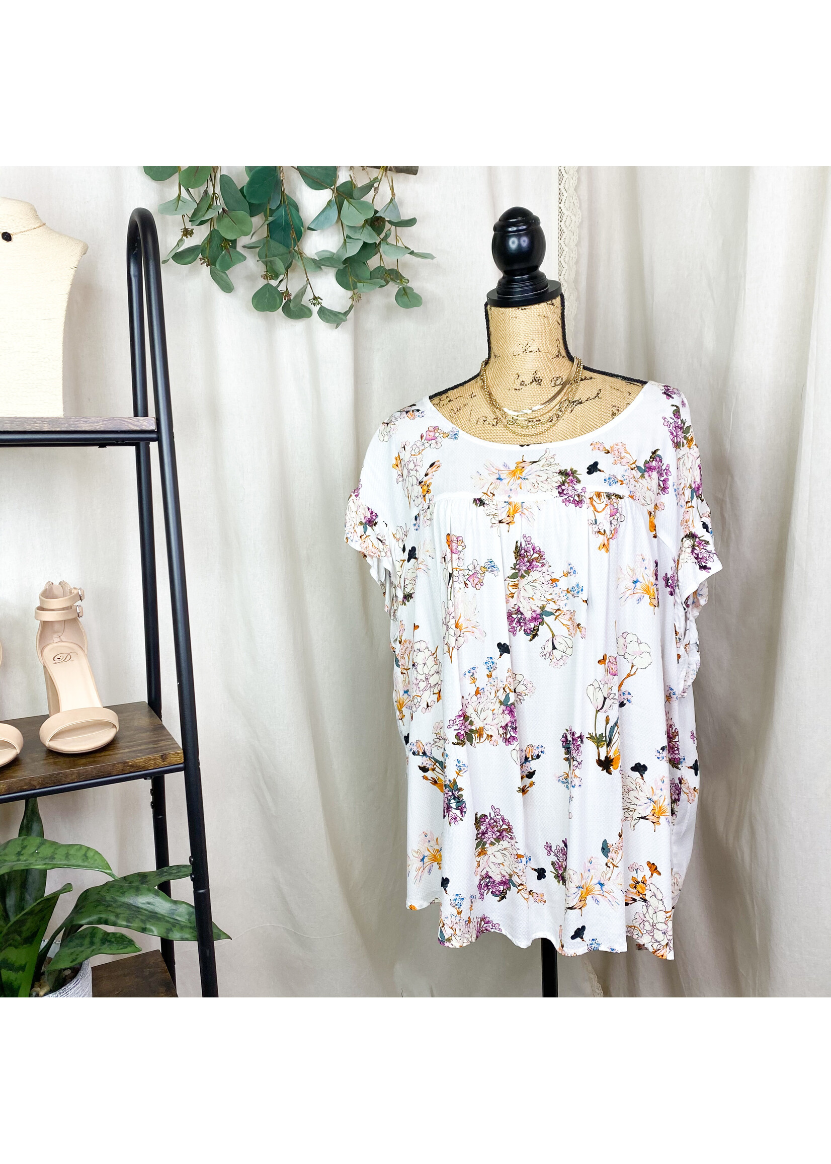 Faye Floral Top