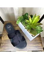 Paint It Black Sandals