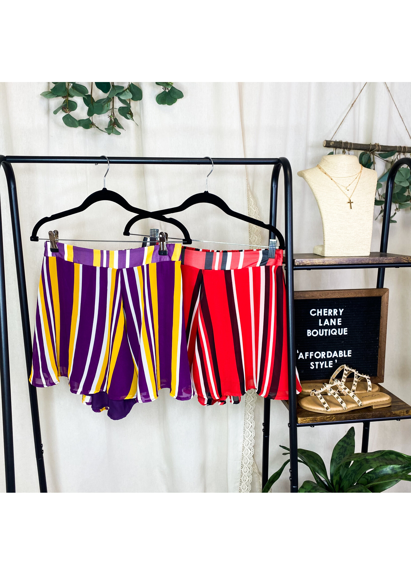 Conversion Striped Shorts
