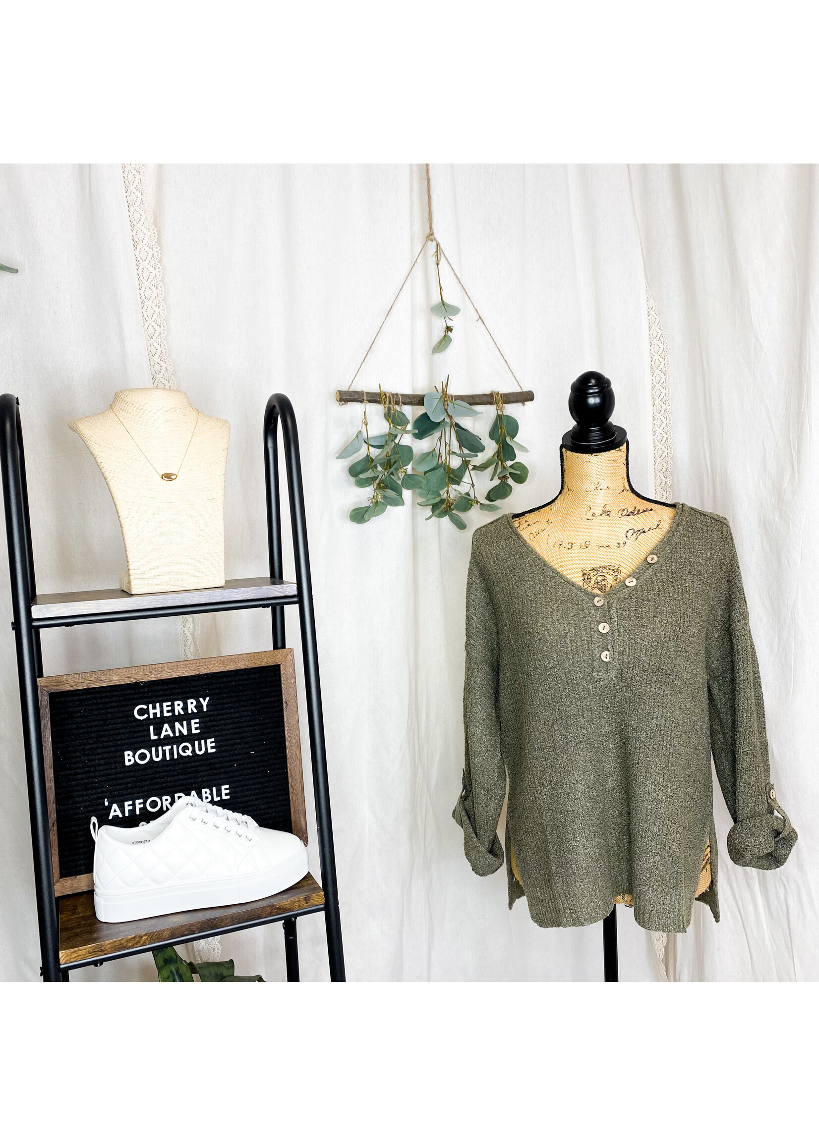 Counting Leaves Sweater