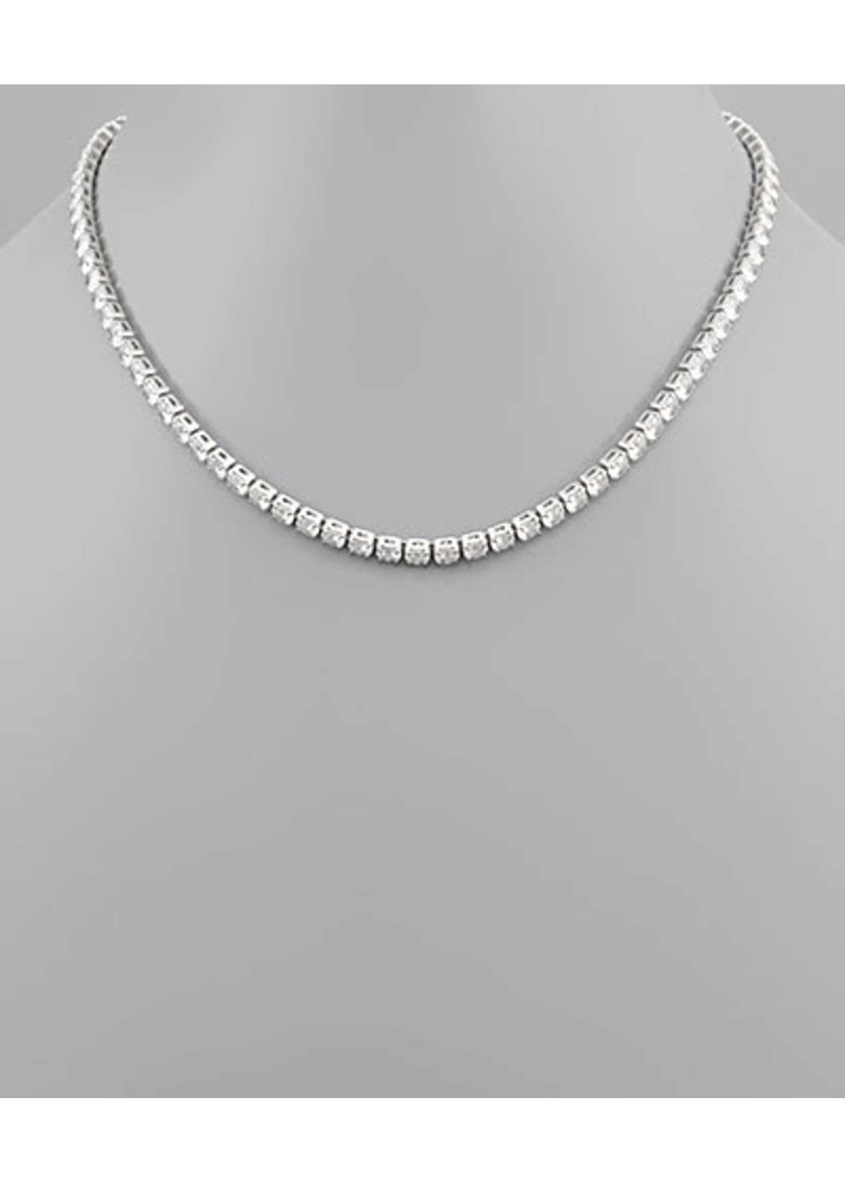 Crystal Chain Necklace