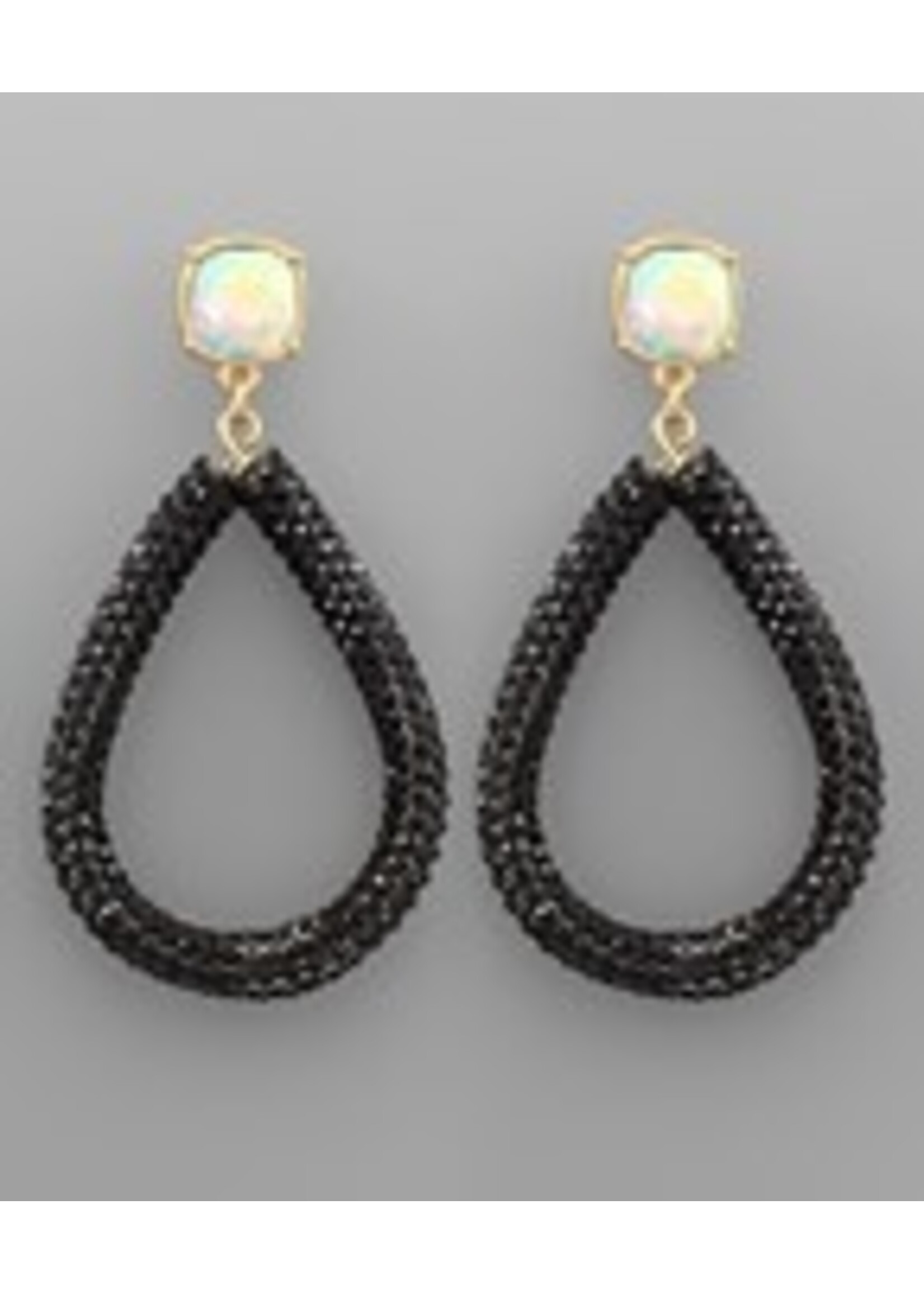 Crystal Teardrop EAR