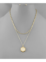 Textured Hexagon Layer NL