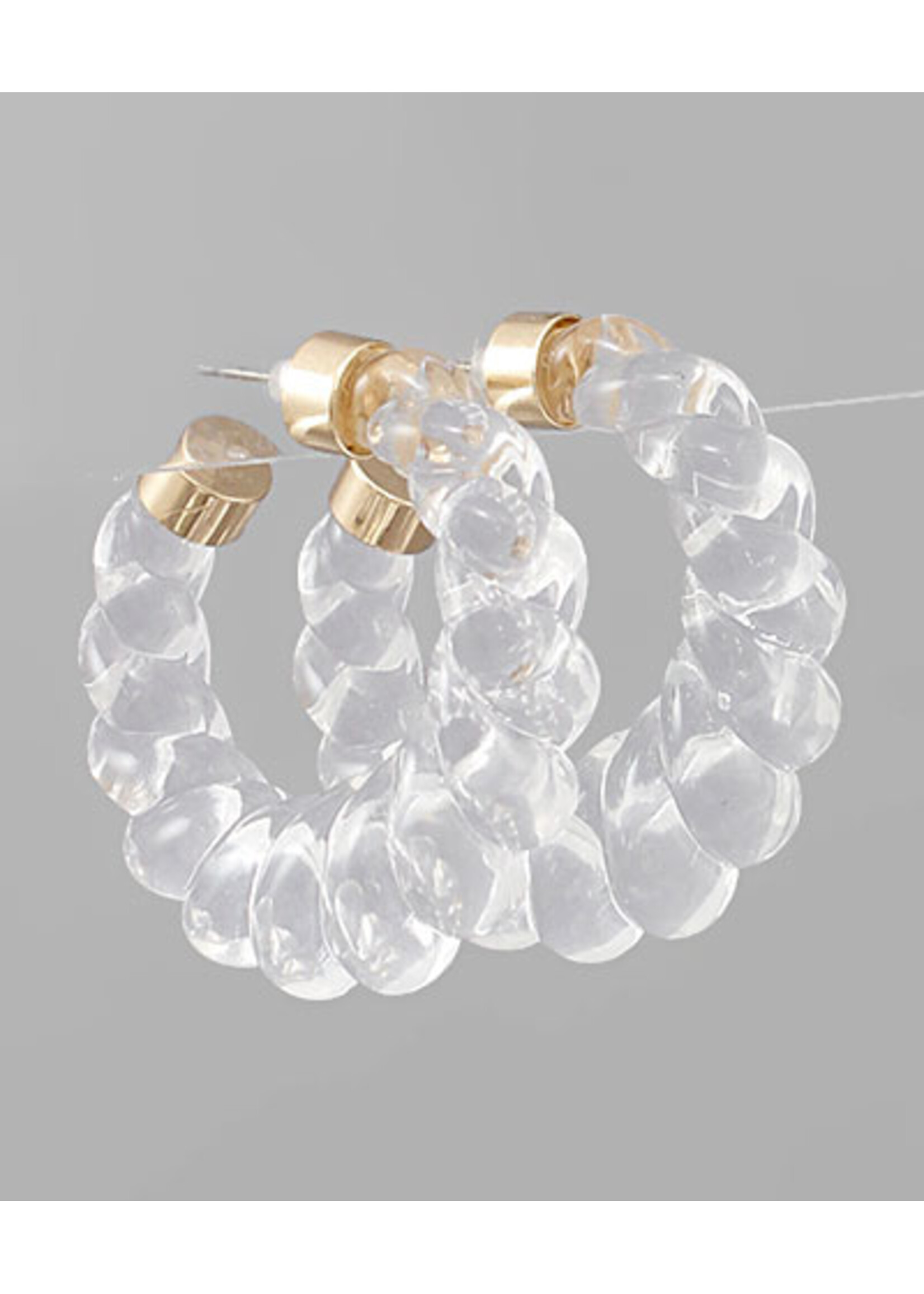 Twisted Chunky Hoop