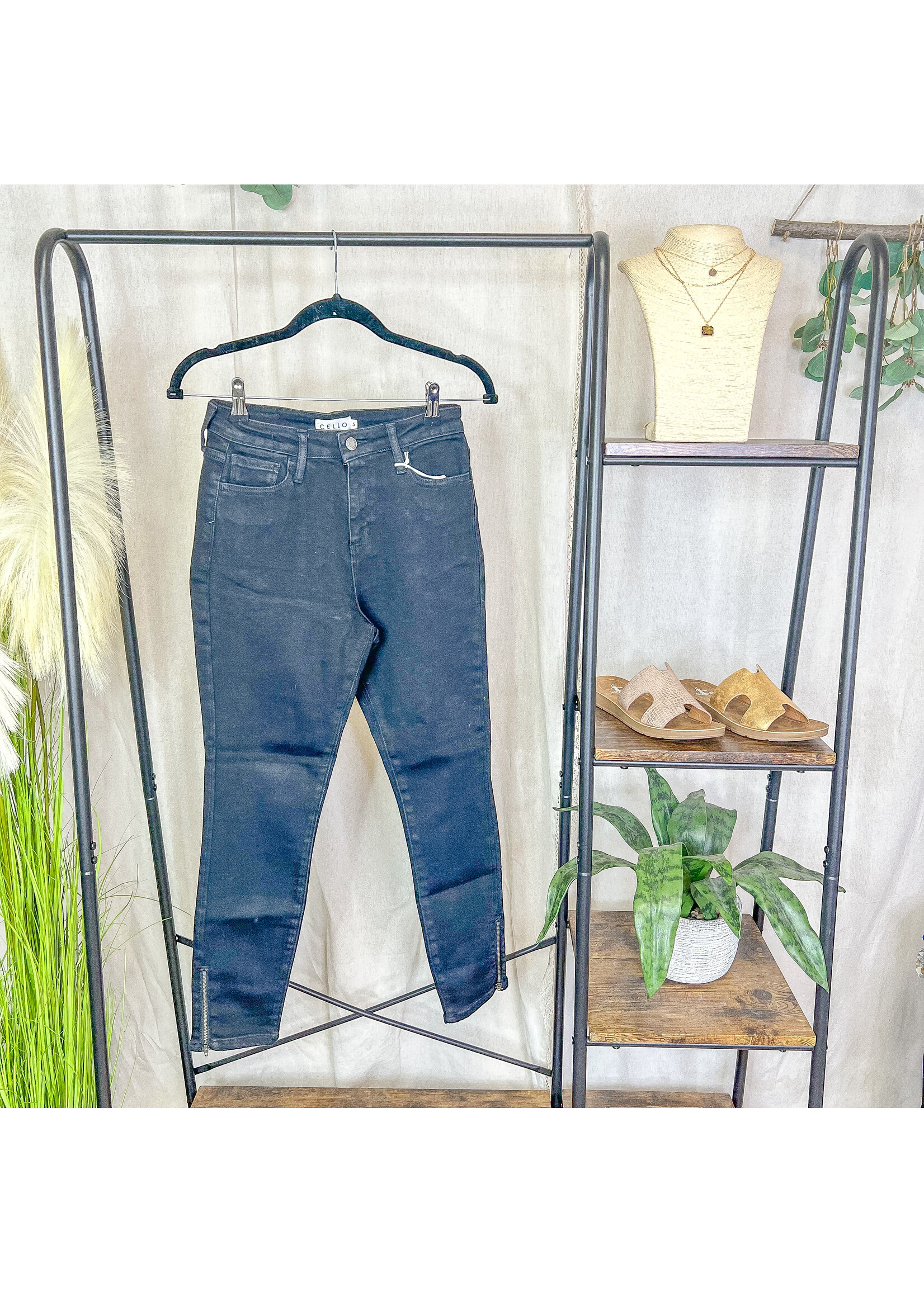 Elena Zipper Skinnies