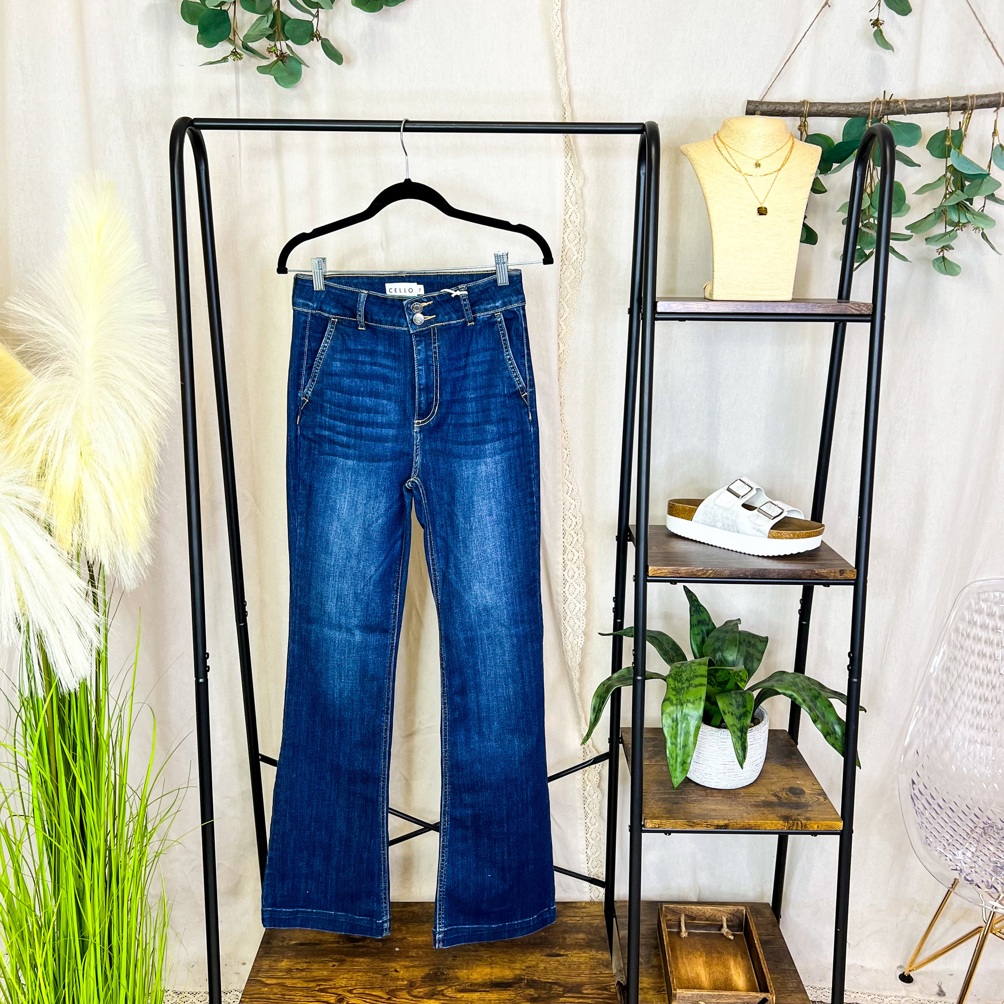 Emma Flare Jeans The Cherry Lane Boutique