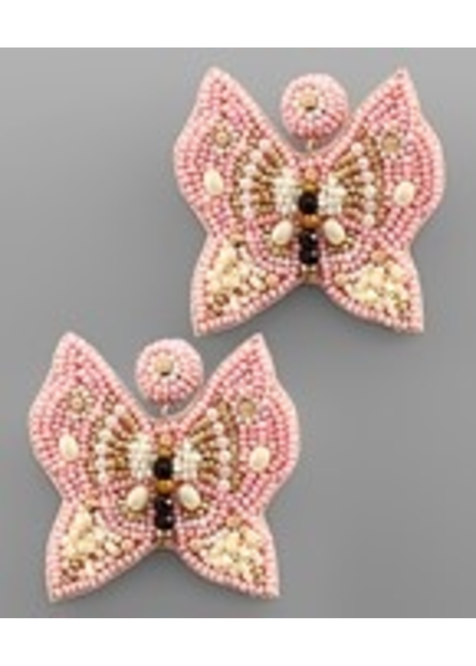 Beaded Butterfly EAR