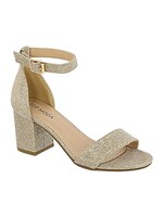 Champagne Delia Heels