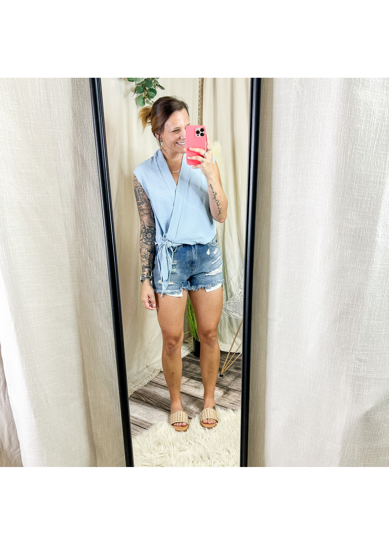 Sugar Rush Surplice Top